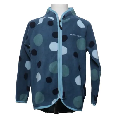 Fleece jacket (Blue, Multicolored) from Geggamoja Polyester