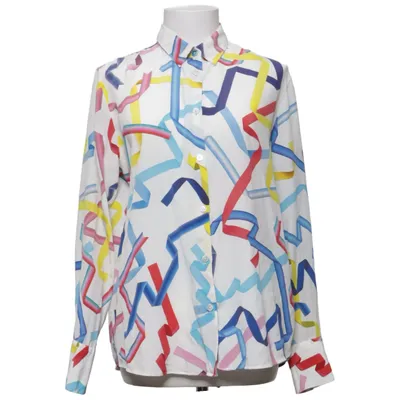 Shirt (White, Multicolored) from Paul Smith Silk