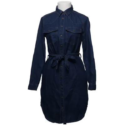 Denim jurk (Blauw) van New Look Denim Katoen, Polyester
