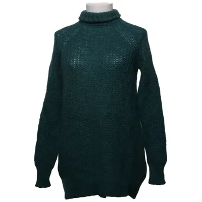 Pul à col roulé (Vert) de Noa Noa by Natalie Madueño Mohair, Laine