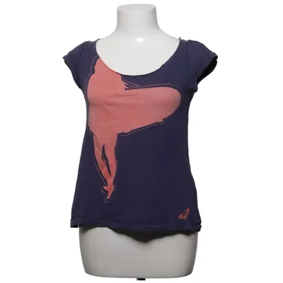 T-shirt (Blauw, Roze) van Roxy Katoen
