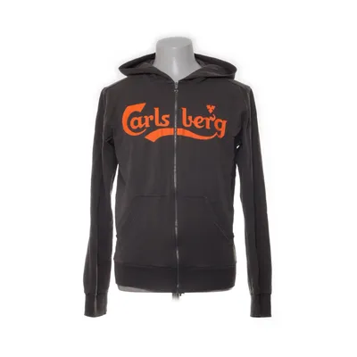 Huvtröja (Grå) från Carlsberg Bomull, Elastan