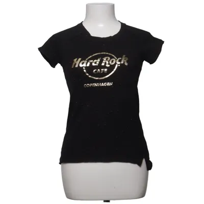 T-shirt (Sort) fra Hard Rock Bomuld, Metallfiber