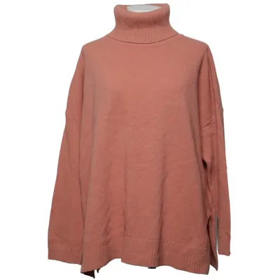 Turtleneck (Pink) from Basic Apparel Polyamide, Wool