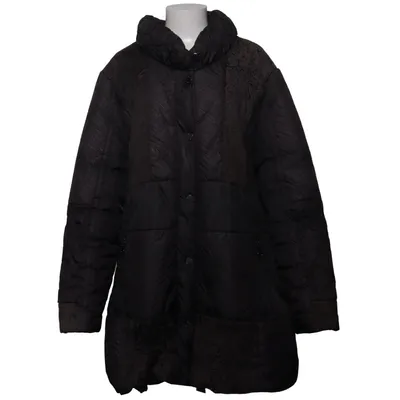Winterjas (Zwart) van Windfield Katoen, Elastaan, Polyester