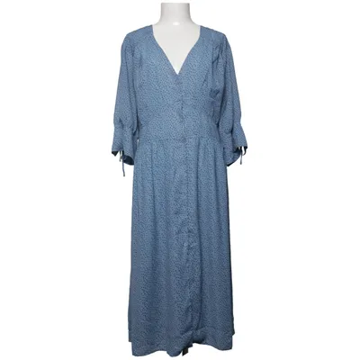Robe longue (Bleu) de Lost Ink Polyester