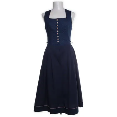 Dirndl (Blauw, Rood) van Country Line Polyester, Katoen