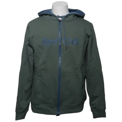 Sweat à capuche (Vert) de Red Chili Coton, Polyester