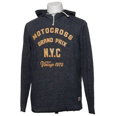Capuchon sweater (Grijs) van Jack & Jones Vintage Katoen, Polyester