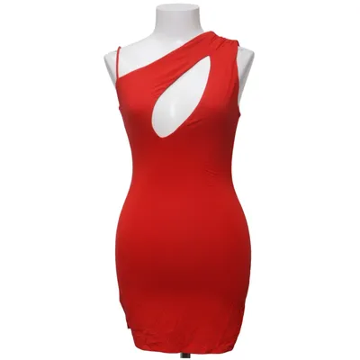 Jurk (Rood) van Hours Elastaan, Viscose