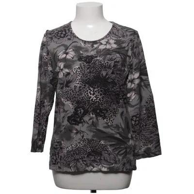 T-shirt à manches longues (Gris, Noir) de Olé Élasthane, Viscose