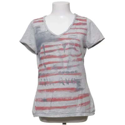 T-shirt (Grå, Röd, Blå) från Donnell Bomull, Polyester