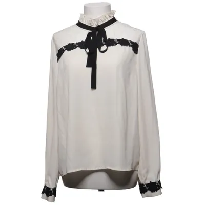 Blouse lavallière (Beige, Noir) de Silvian Heach