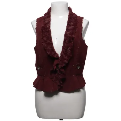 Outer vest (62972) from Cream Acrylic, Polyester