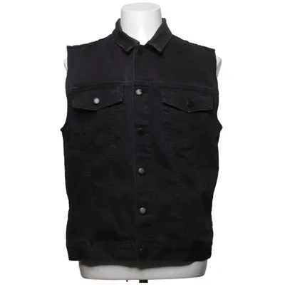 Denim vest (Black) from Cheap Monday Cotton, Elastane, Polyester