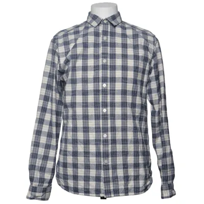 Flanellskjorta (Blå, Vit) från Selected Homme Bomull