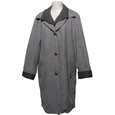Coat (Gray) from Goldix Cotton, Polyester, Viscose