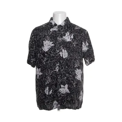 Kortärmad skjorta (Svart) från H&M Man Lyocell