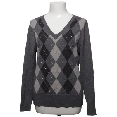 Pull-over (Gris) de Paon Acrylique, Laine