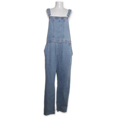 Tuinbroek (Blauw) van ONLY Blue Denim Katoen, Elastaan