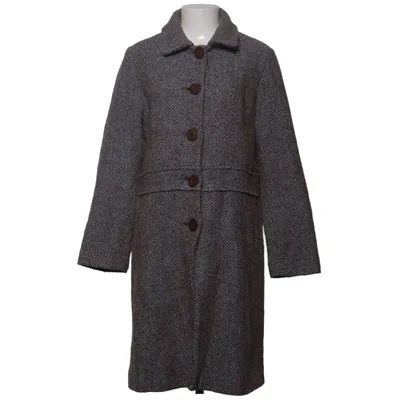 Manteau (Marron, Bleu, Blanc) de Cassis Acrylique, Polyester, Laine