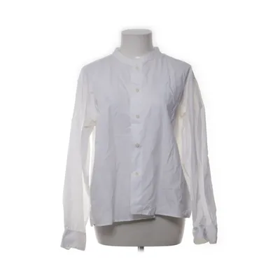 Blouse (Wit) van Uniqlo Katoen
