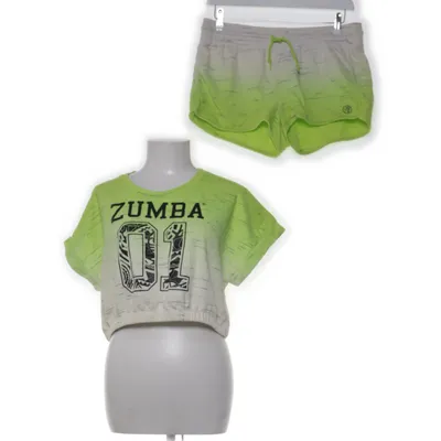 Träningsset (Grön, Vit) från Zumba