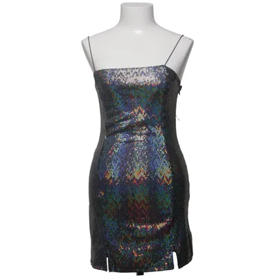 Cocktail dress (Black, Multicolored) from Pull & Bear Polyester