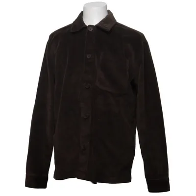 Överskjorta (Brun) från Knowledge Cotton Apparel Elastan, Ekologisk bomull, Återvunnen polyester