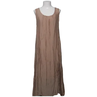 Robe longue (Beige) de Marc Lauge Élasthane, Soie, Viscose
