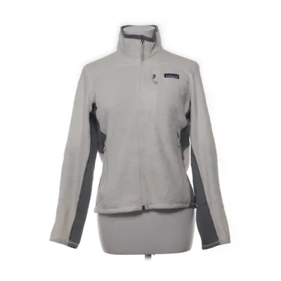 Fleecejakke (Hvid, Grå) fra Patagonia Elastan, Polyester