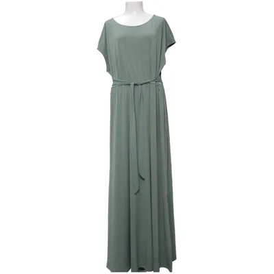 Robe longue (Vert) de Anna Field Curvy Élasthane, Polyester