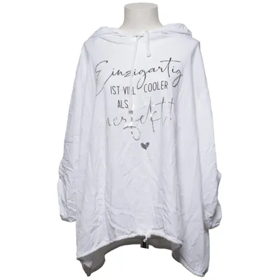 Short sleeve hoodie (White) from Restart Viscose
