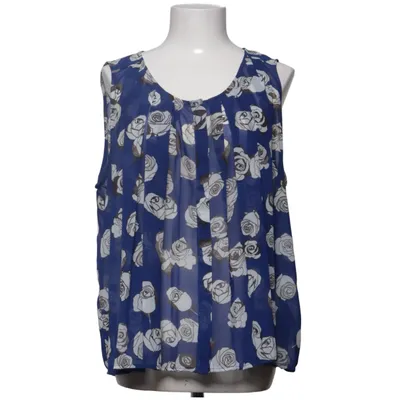Tank Top (Blue, White, Multicolored) from Monki Polyester
