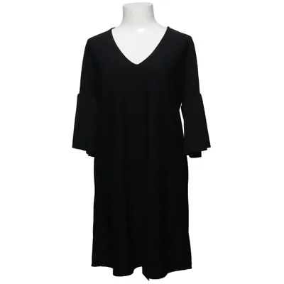 Jurk (Zwart) van Mango Basics Elastaan, Polyester
