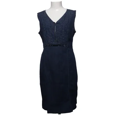 Denim dress (Blue) from Fuego Woman Cotton, Elastane, Polyester