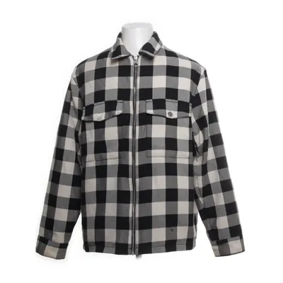 Overshirt (Beige, Zwart) van H&M Man Polyester, Katoen, Lyocell