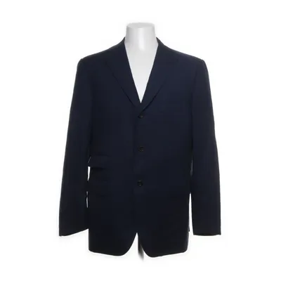 Blazer (Blue) from Raffaele Caruso Cupro, Wool