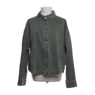 Denimjakke (Grøn) fra Mango Denim Bomuld