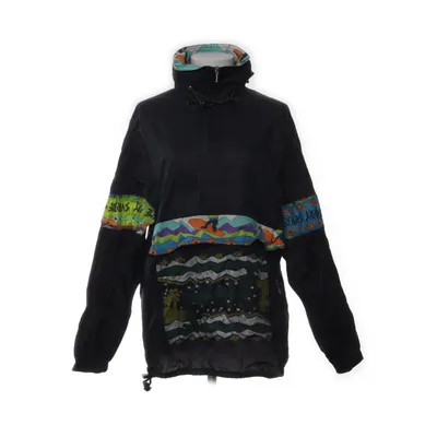 Anorak (Svart, Flerfärgad)