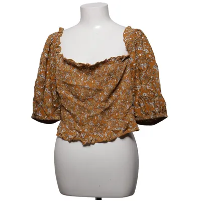 Crop top (Brun, Vit) från Arizona Jean Co Elastan, Polyester, Viskos