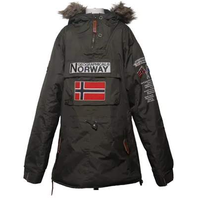 Anorak (Grøn) fra Geographical Norway Polyester