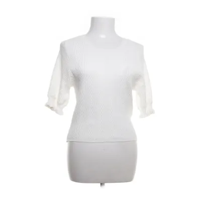 Top (White) from Knit Mix Viscose, Polyester, Polyamide
