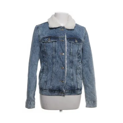 Lined denim jacket (Blue, White) from FB Sister Denim