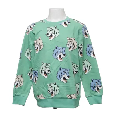 Sweatshirt (Green, Multicolored) from KappAhl Cotton