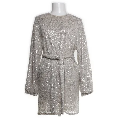 Cocktailklänning (Beige, Silverfärgad) från Vera & Lucy Polyester