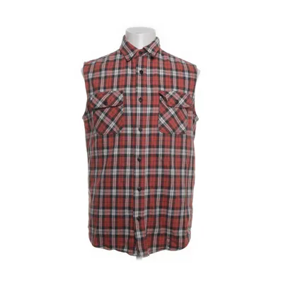 Vest (Red, White, Multicolored) from EMT Company Cotton