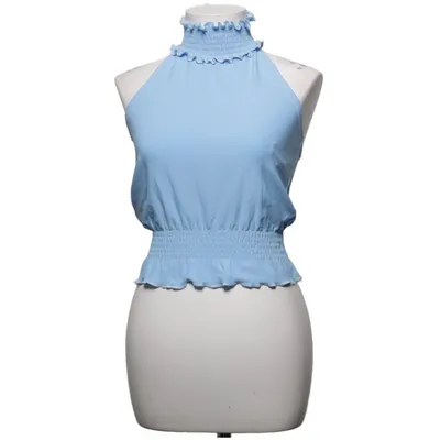 Top (Blue) from Glitzy Elastane, Polyester