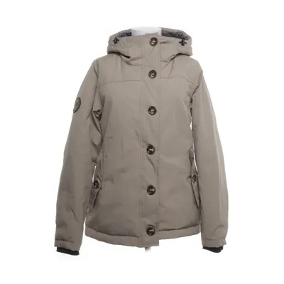 Winter jacket (Beige) from Race Marine Polyester, Polyamide, Down, Fur