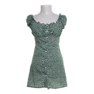 Dress (Green, White) from Peiran Polyester